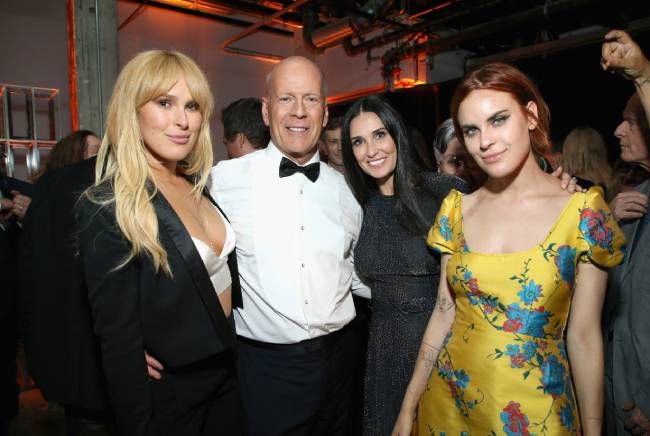 demi moore bruce willis and daughters