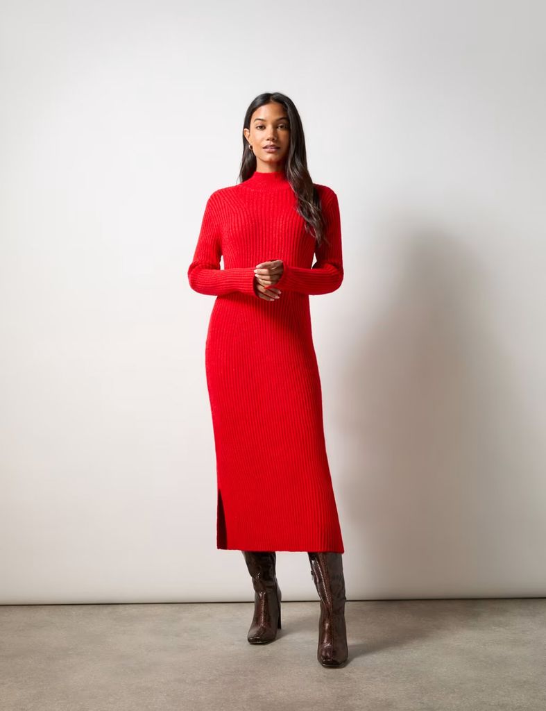 RO&ZO red knitted dress