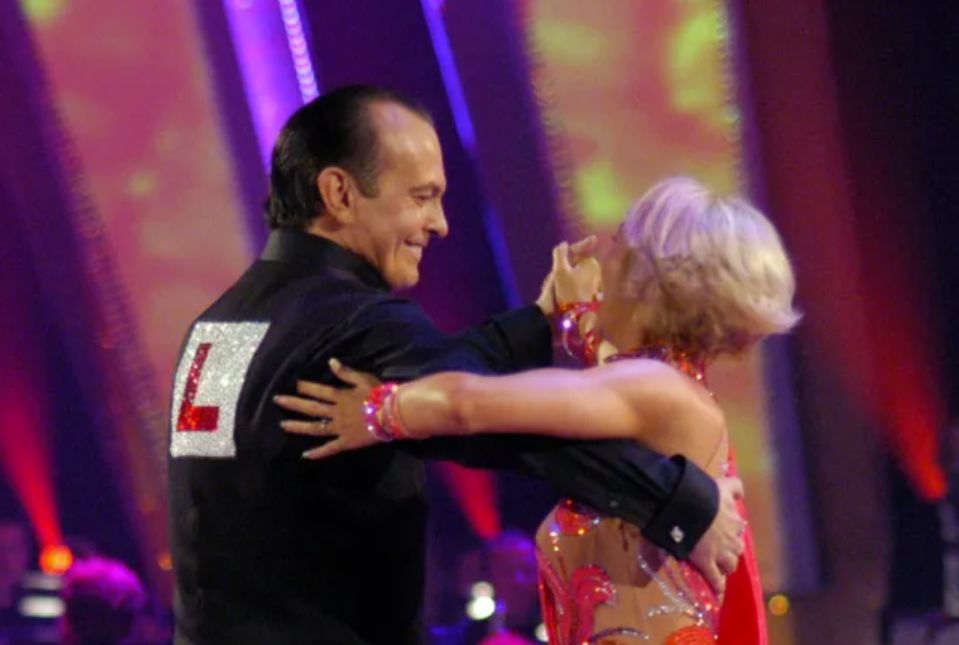 Quentin Willson dancing with Hazel Newberry on Strictly