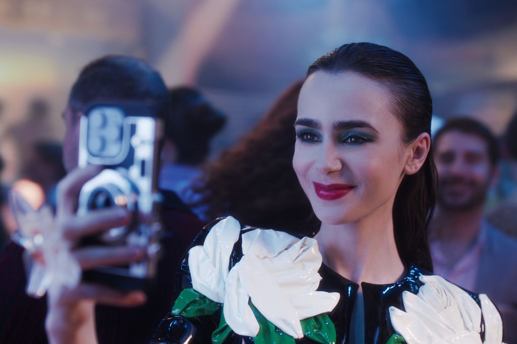 Lily Collins as Emily in Emily in Paris