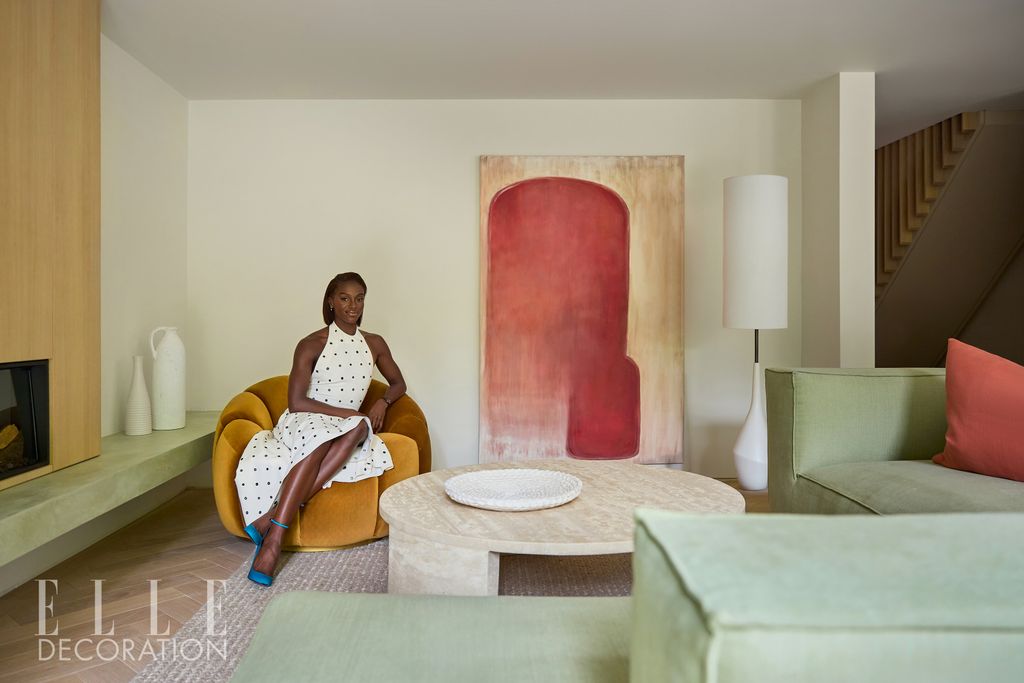 Dina Asher-Smith's living room