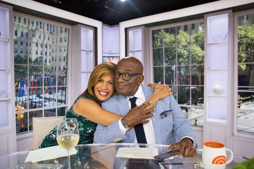 Hoda Kotb and Al Roker on the Today Show Friday, September 15, 2017