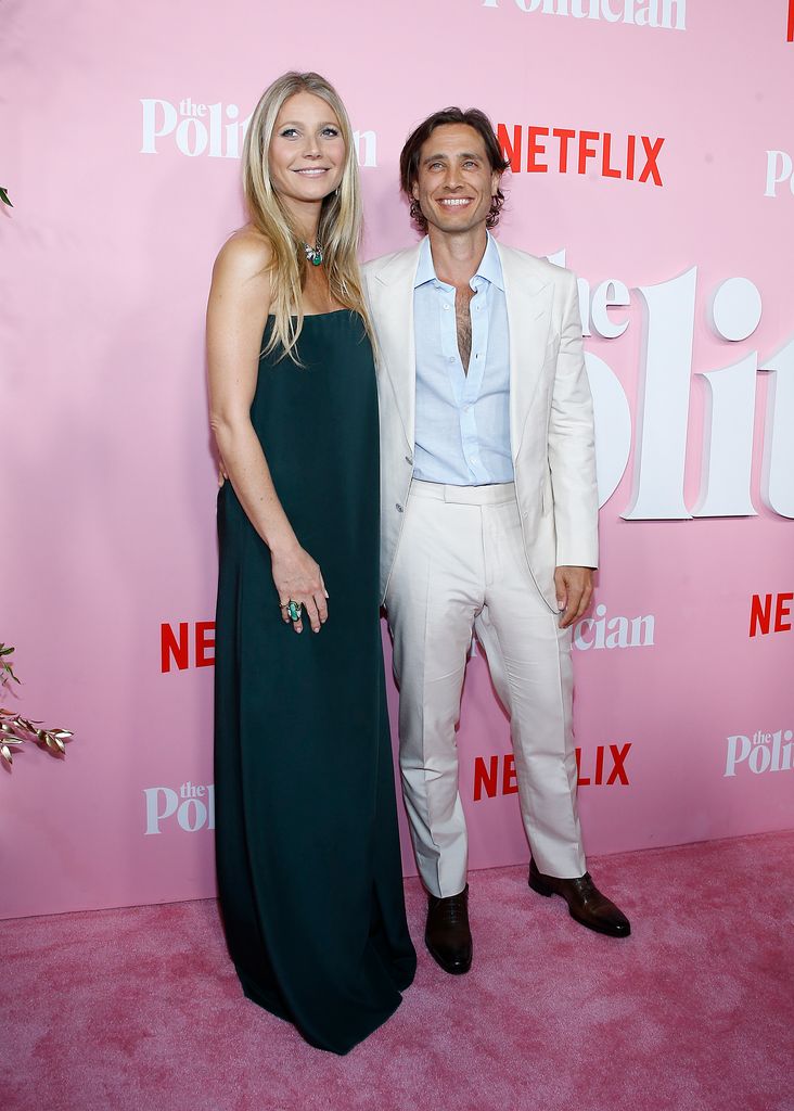 Gwyneth Paltrow and Brad Falchuk attend "The Politician" New York Premiere at DGA Theater on September 26, 2019 in New York City