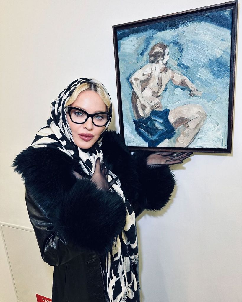 Madonna supported Rocco's artwork