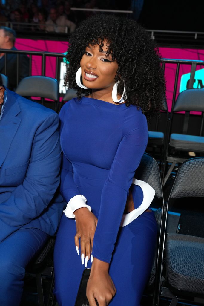Megan Thee Stallion attends the 2023 CMT Music Awards