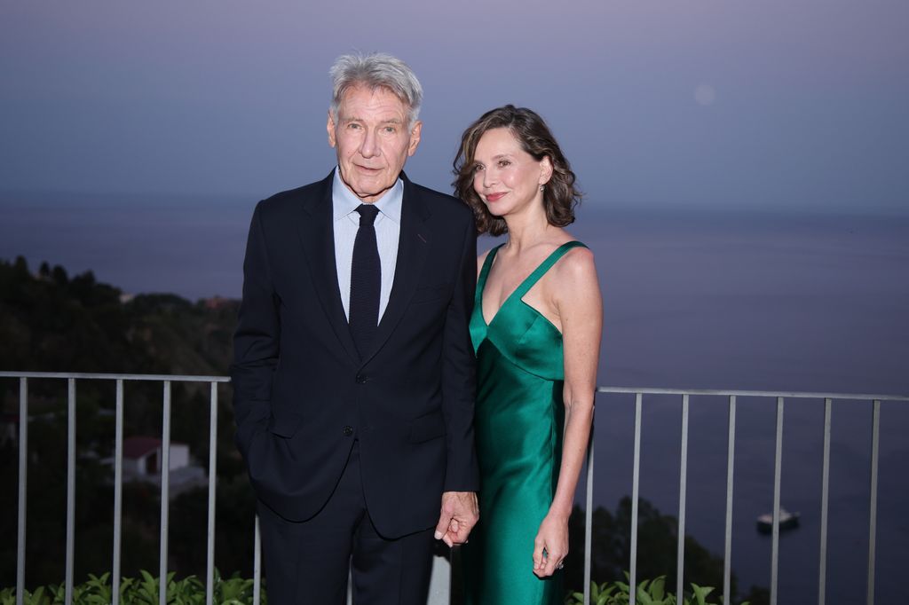 Harrison Ford and Calista Flockhart look radiant