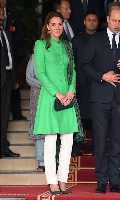 kate middleton forest green shoes