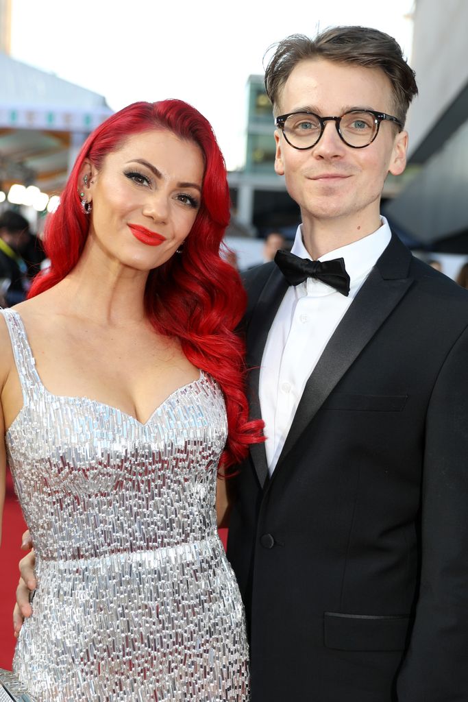 Joe Sugg and Dianne Buswell at the BAFTAs