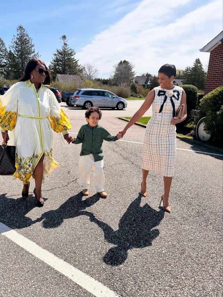 Tamron with Moses and her mom Mary 