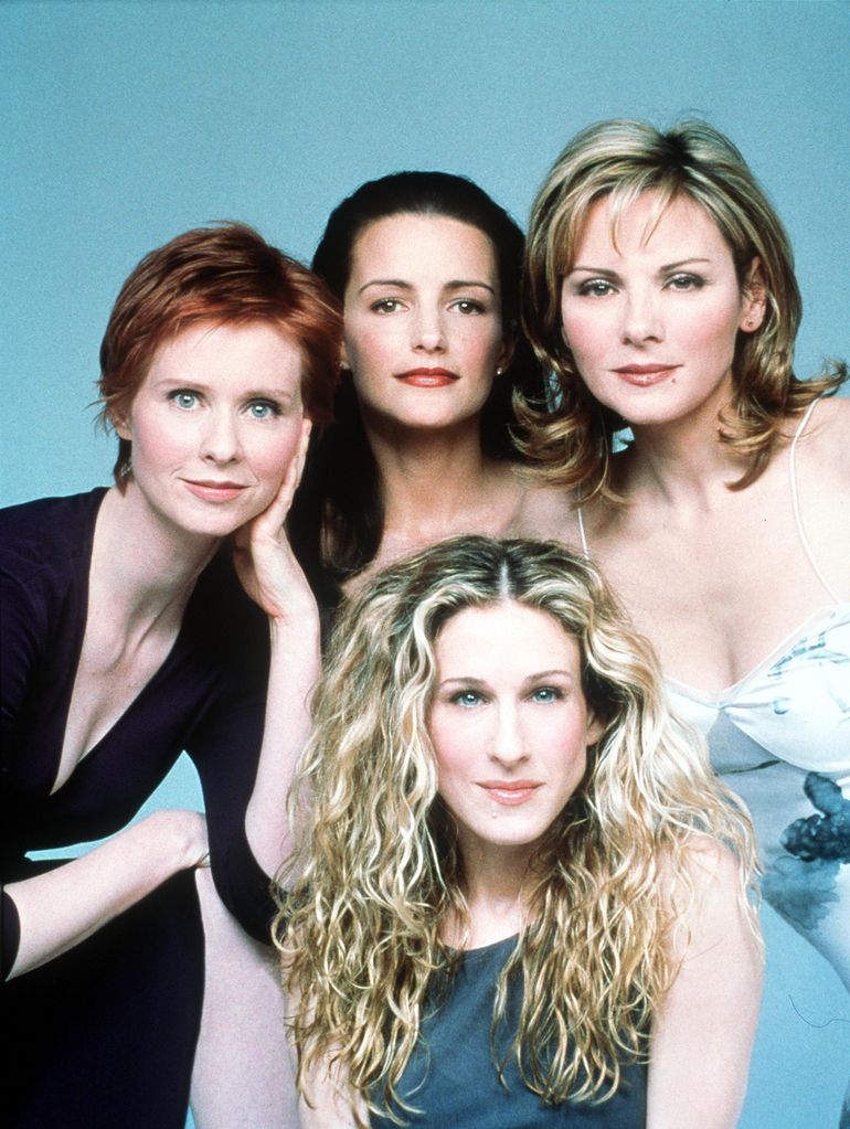 Cast of Sex and the City Season 2 Clockwise from top left: Cynthia Nixon, Kristin Davis, Kim Cattrall and Sarah Jessica Parker in 1999.