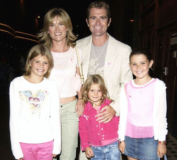 Anthea Turner and family
