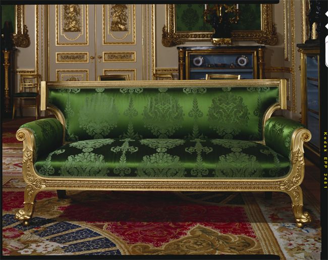 green sofa windsor