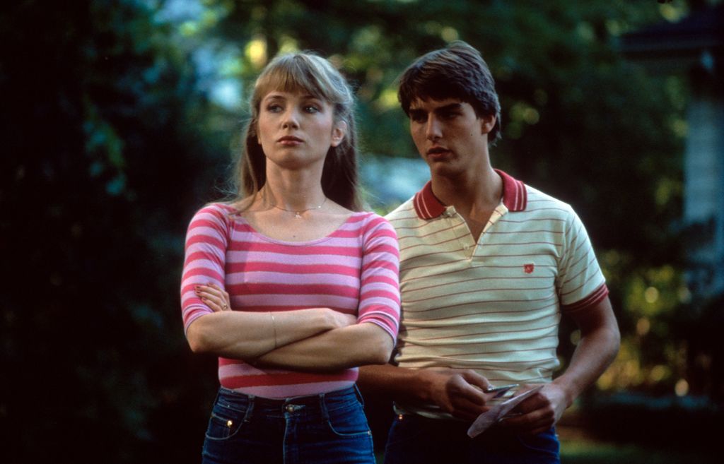 Rebecca De Mornay and Tom Cruise in a scene from the film 'Risky Business', 1983