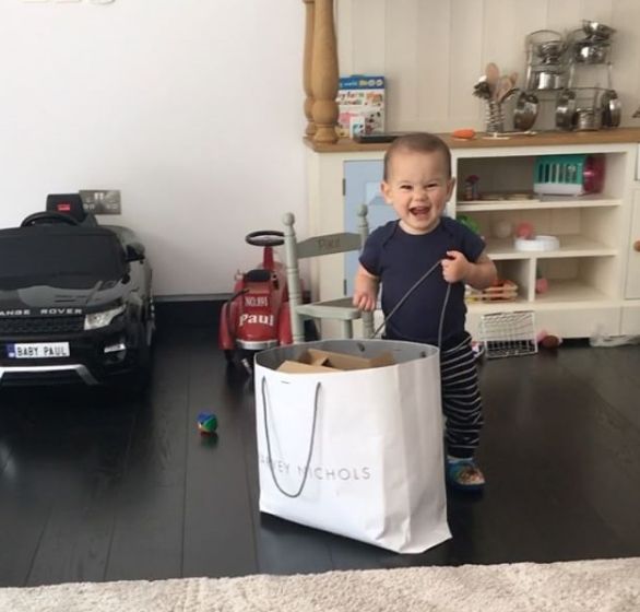 sam faiers son tidying