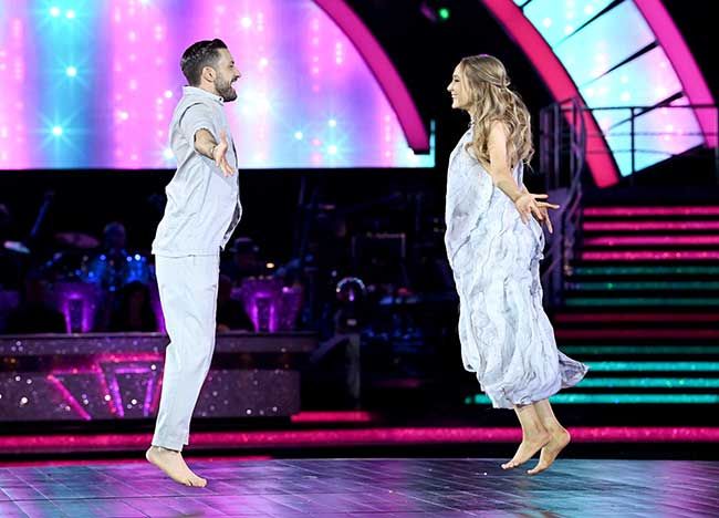 Rose and Giovanni on Strictly