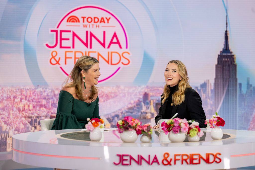 Aujourd'hui - photo: Jenna Bush Hager et Scarlett Johansson le jeudi 23 janvier 2025