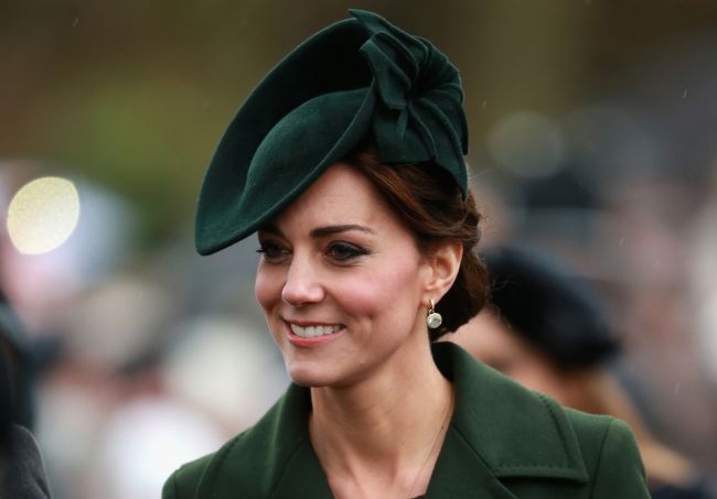 Kate Middleton Amethyst green earrings