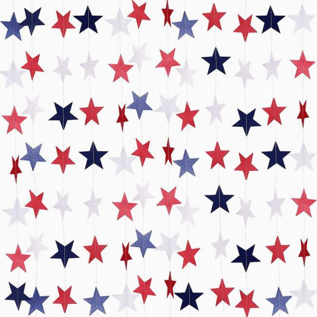 best 4th of july party ideas star streamers