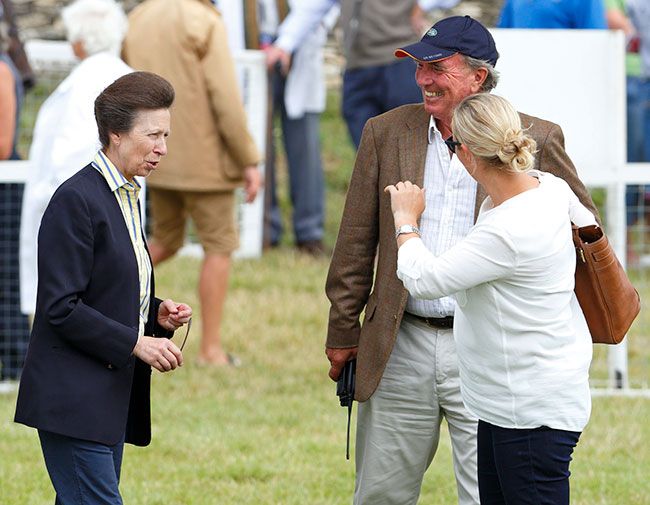 princess anne captain mark phillips with zara tindall