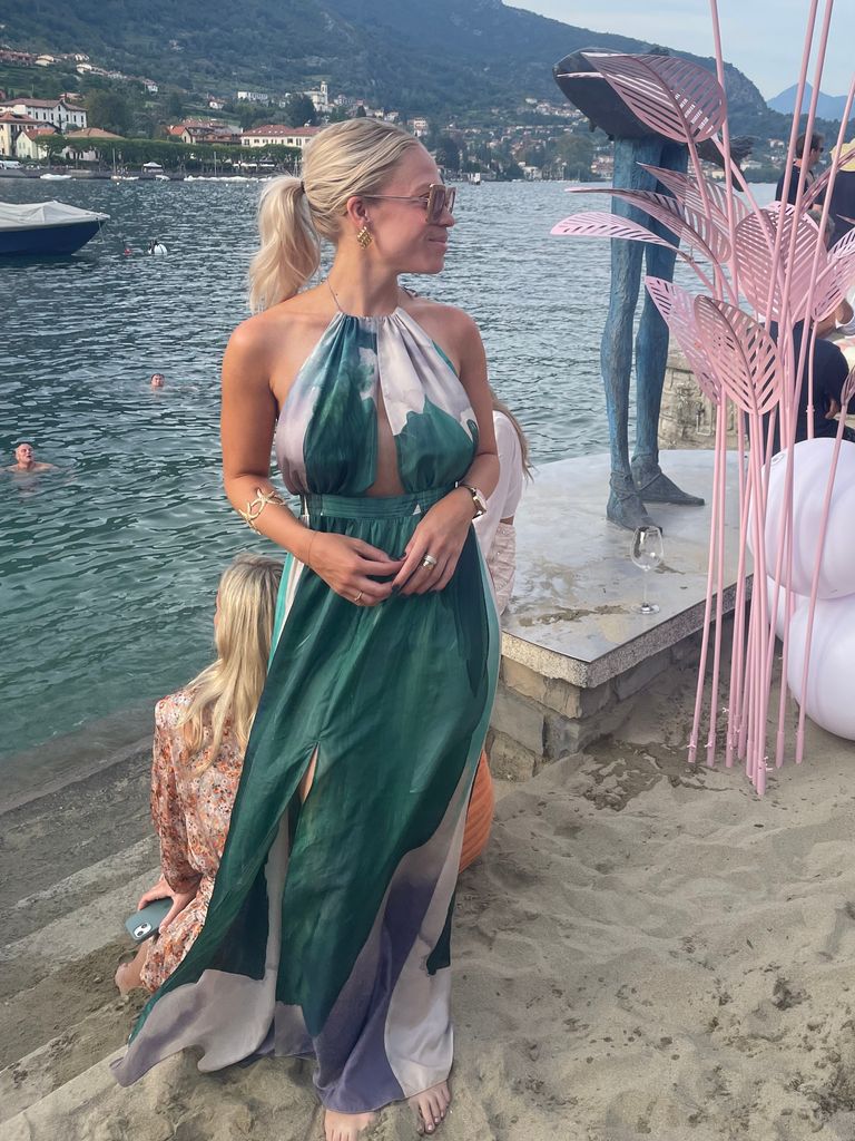 All the outfits I wore to my friend's Lake Como wedding | HELLO!