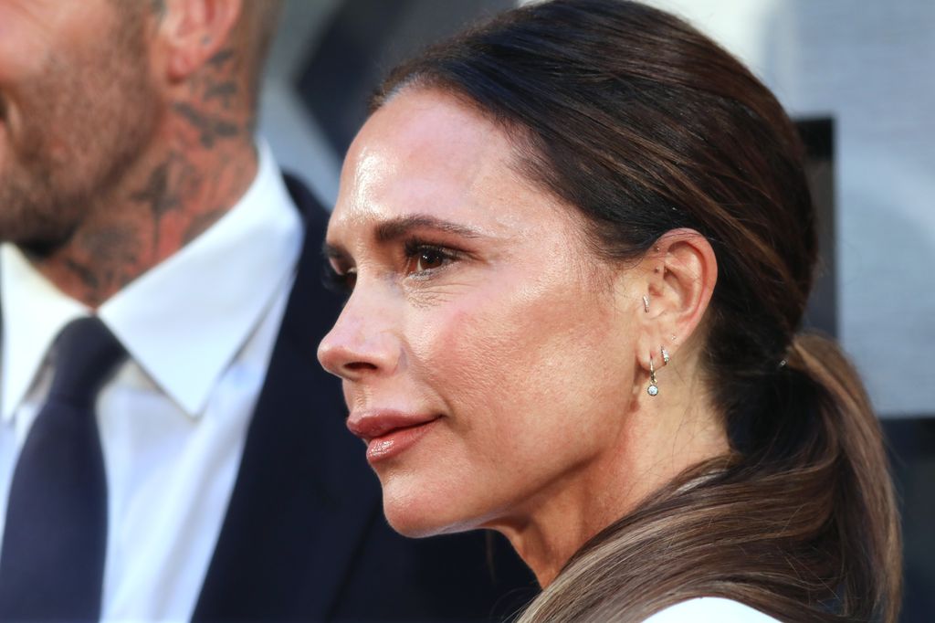 Victoria Beckham attends the Netflix 'Beckham' UK Premiere at The Curzon Mayfair on October 03, 2023 in London, England