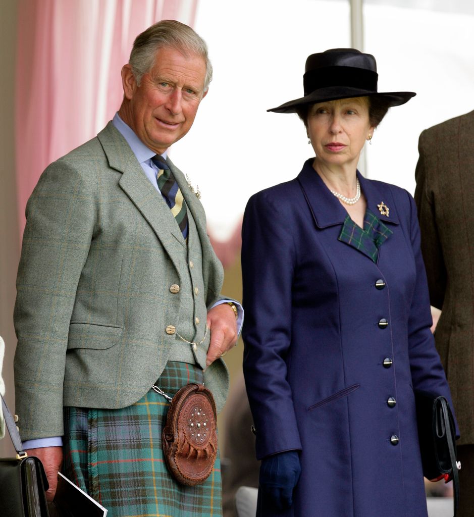 King Charles and Princess Anne visiting Scotland 