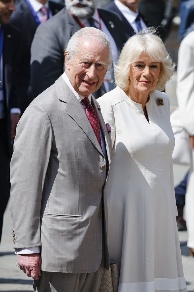 King Charles and Queen Camilla in Italy