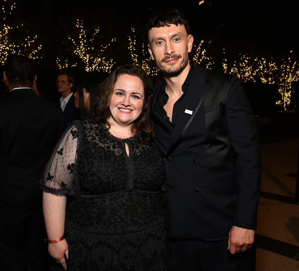 Jessica with her Baby Reindeer co-star Richard Gadd 