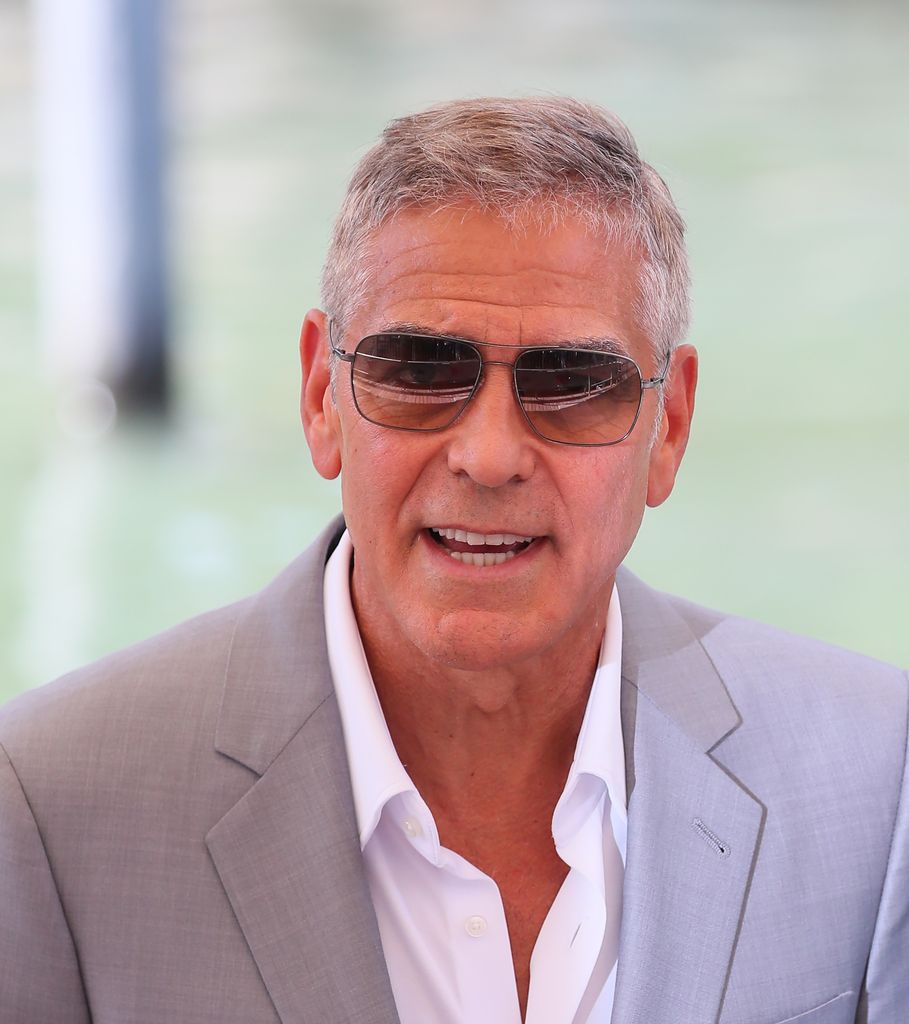 George Clooney is seen at the 81st Venice International Film Festival on September 1, 2024 in Venice, Italy