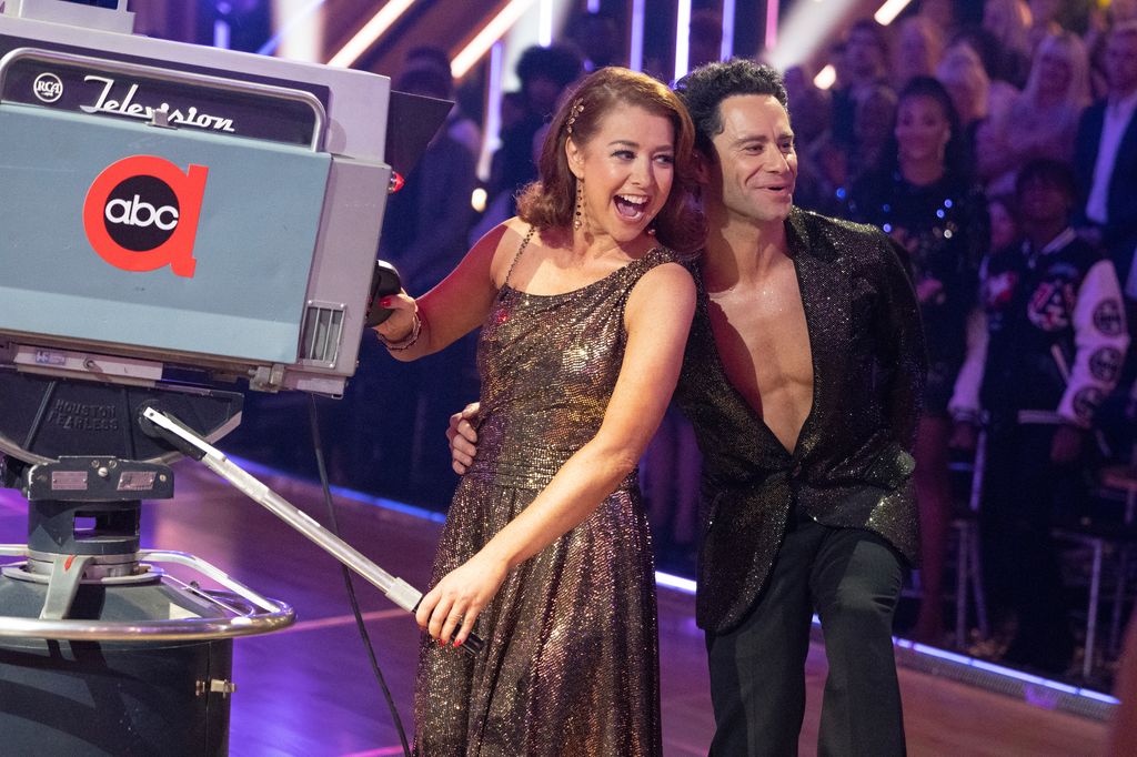 health Alyson Hannigan and Sasha Farber on season 23 of Dancing with the Stars 