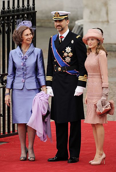 spanish royals william kate middleton wedding