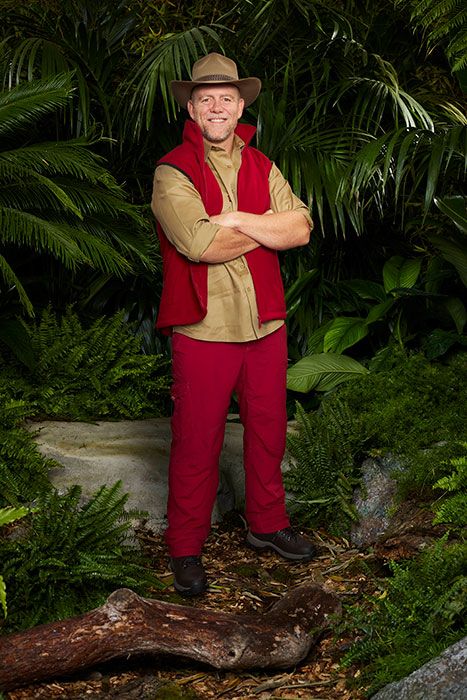 Mike Tindall posing in his Im a Celebrity promo picture