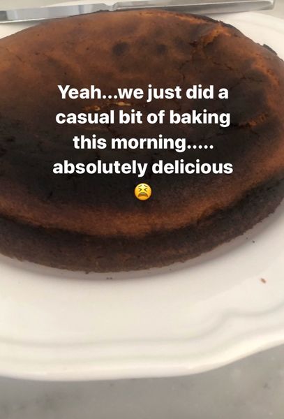 alex jones burnt cake