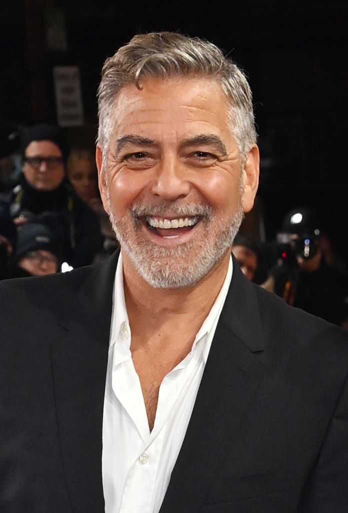 George Clooney attends a special screening of "The Boys In The Boat" at The Curzon Mayfair on December 3, 2023 