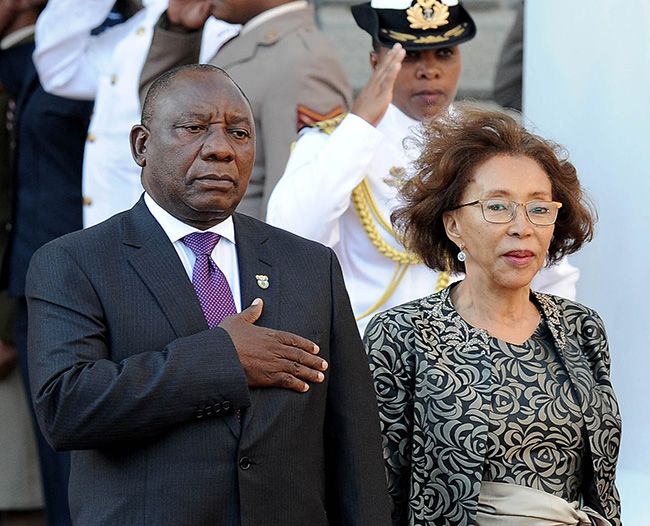 south africa president wife