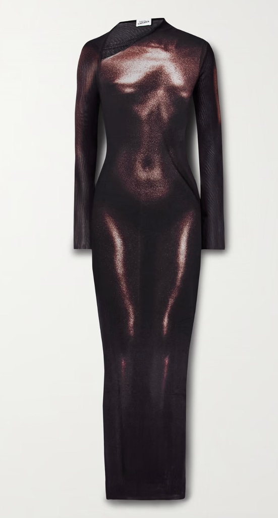 Jean Paul Gaultier mesh dress