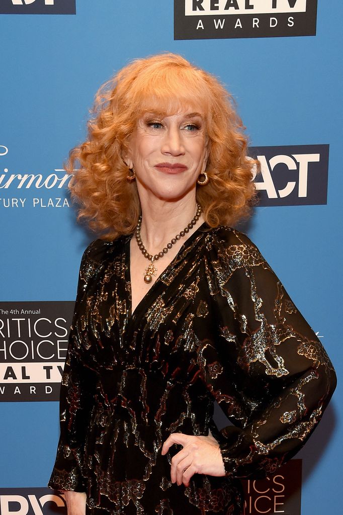 Kathy Griffin assiste à la quatrième prix annuelle de Critics Choice Real TV au Fairmont Century Plaza le 12 juin 2022 à Los Angeles, en Californie,