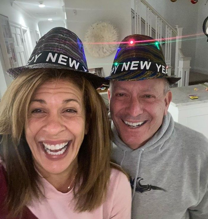Hoda Kotb wears new year hates with her ex Joel Schiffman