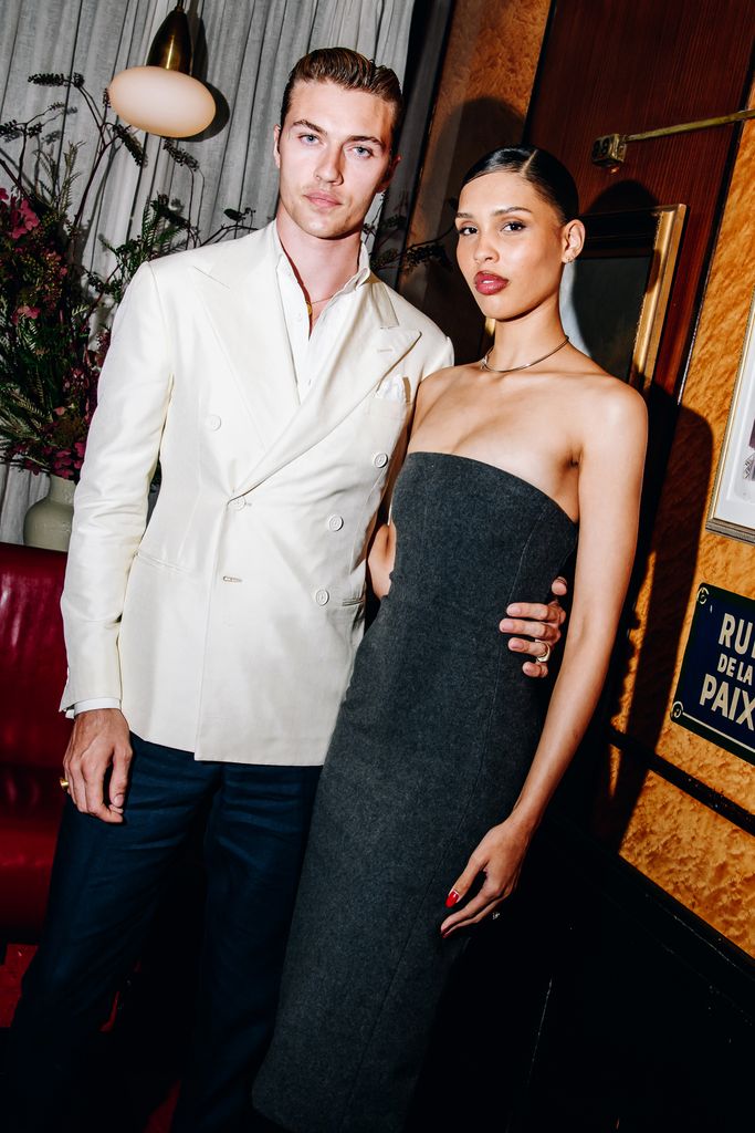 Lucky Blue Smith and Nara Smith attended the Harper's Bazaar Cocktail Party during NYFW