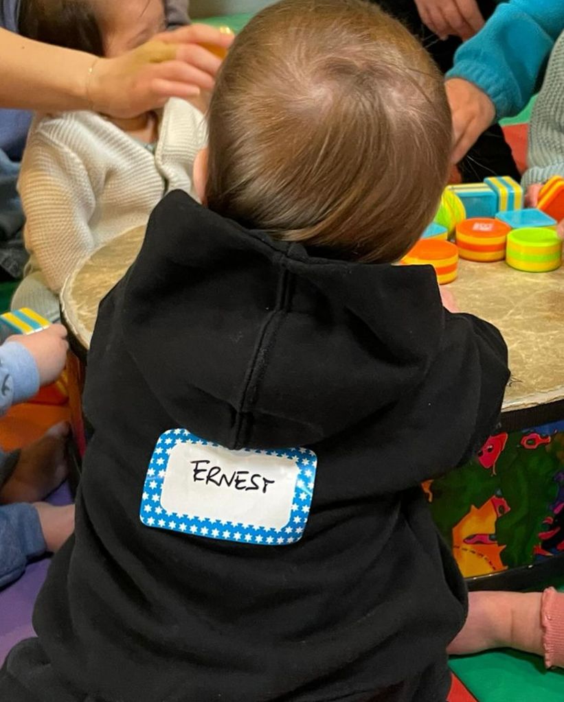 Ernest at playgroup