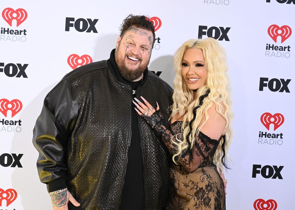 Jelly Roll and Bunnie XO at the 2024 iHeartRadio Music Awards