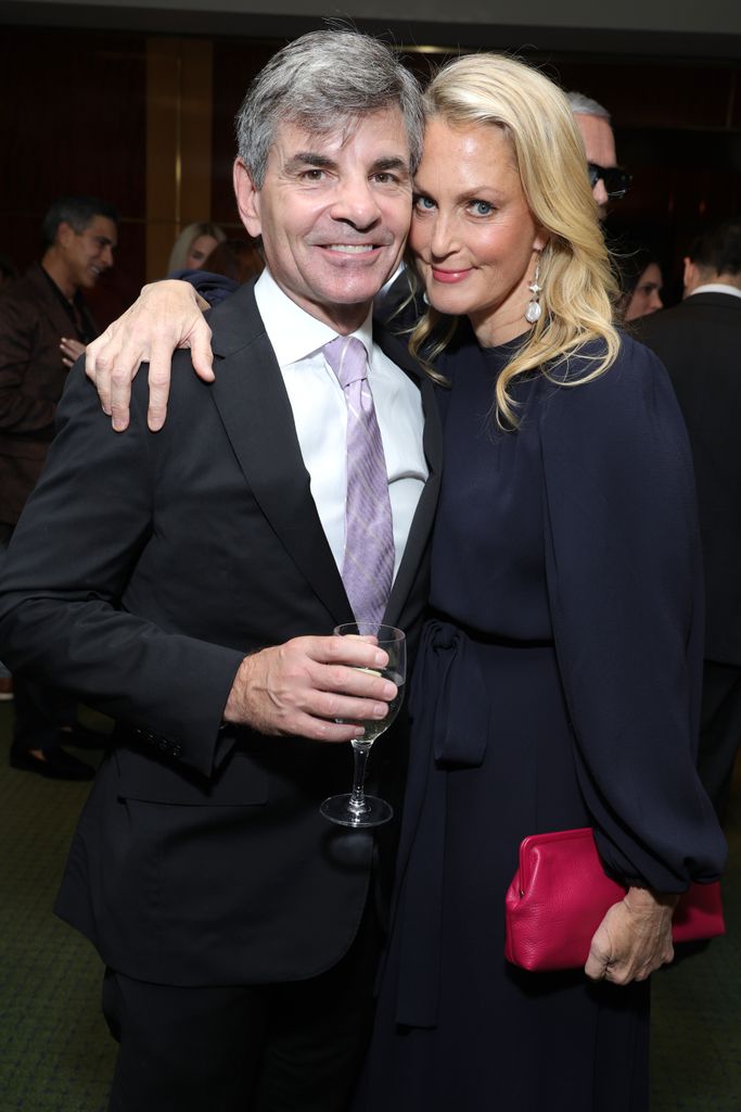 NEW YORK, NEW YORK - OCTOBER 18: (L-R) George Stephanopoulos and Ali Wentworth attend the 2023 Good+Foundation âA Very Good+ Night of Comedyâ Benefit at Carnegie Hall on October 18, 2023 in New York City. (Photo by Kevin Mazur/Getty Images for Good+Foundation)
