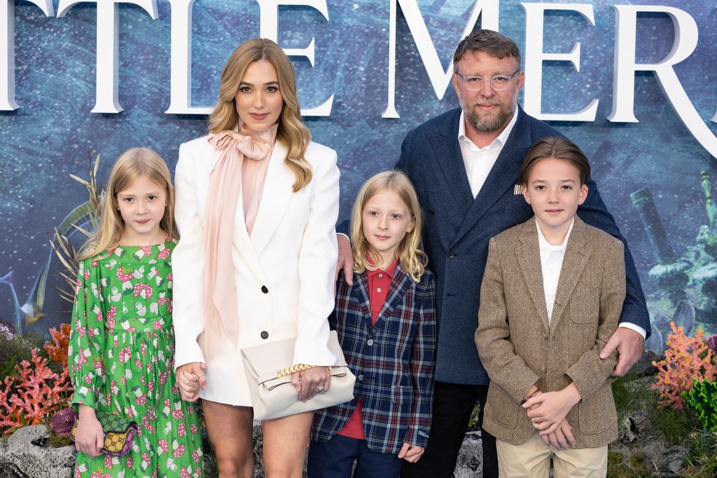 Guy Ritchie and Jacqui Ainsley with their three children