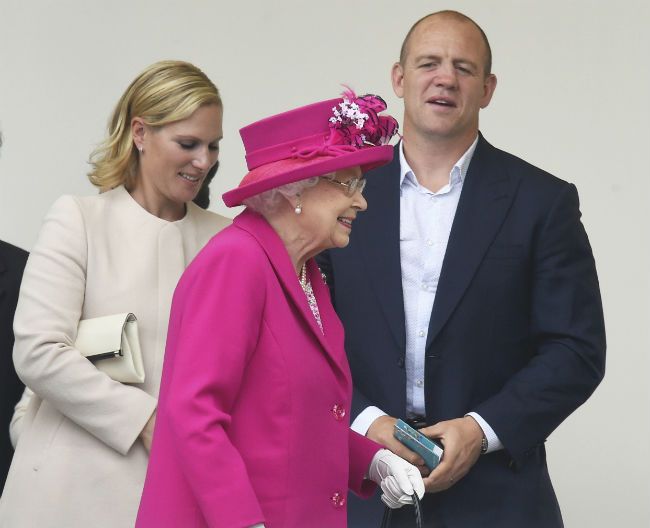 the queen mike zara tindall