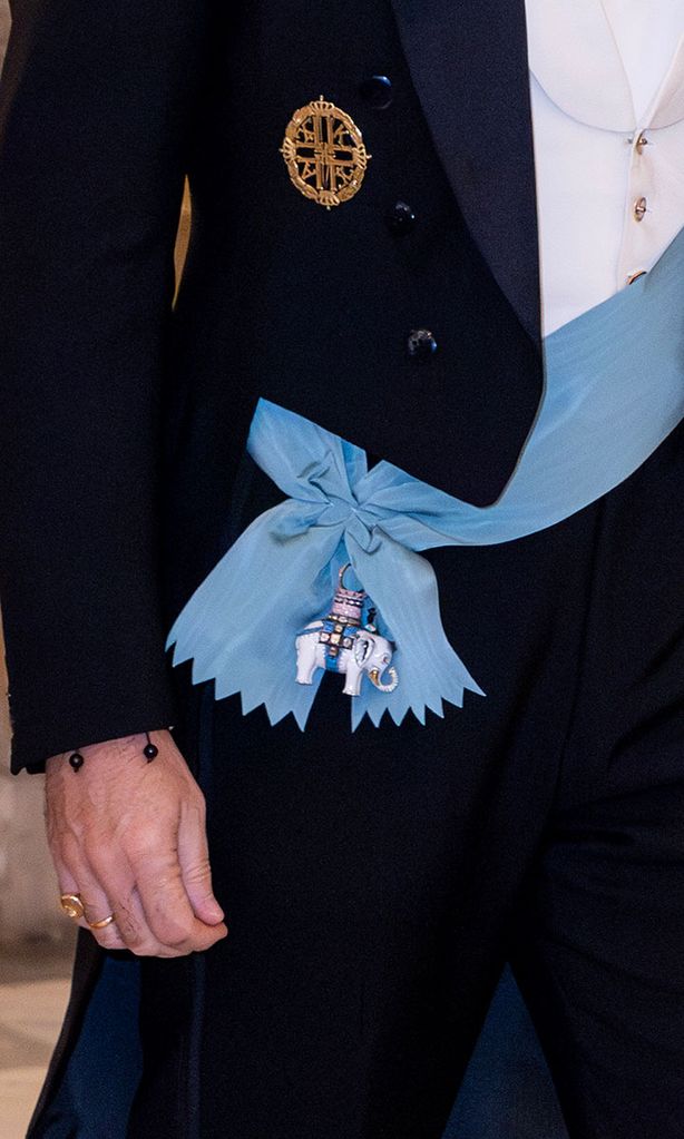 Close up of the Order of the Elephant, Denmark's highest honour of chivalry