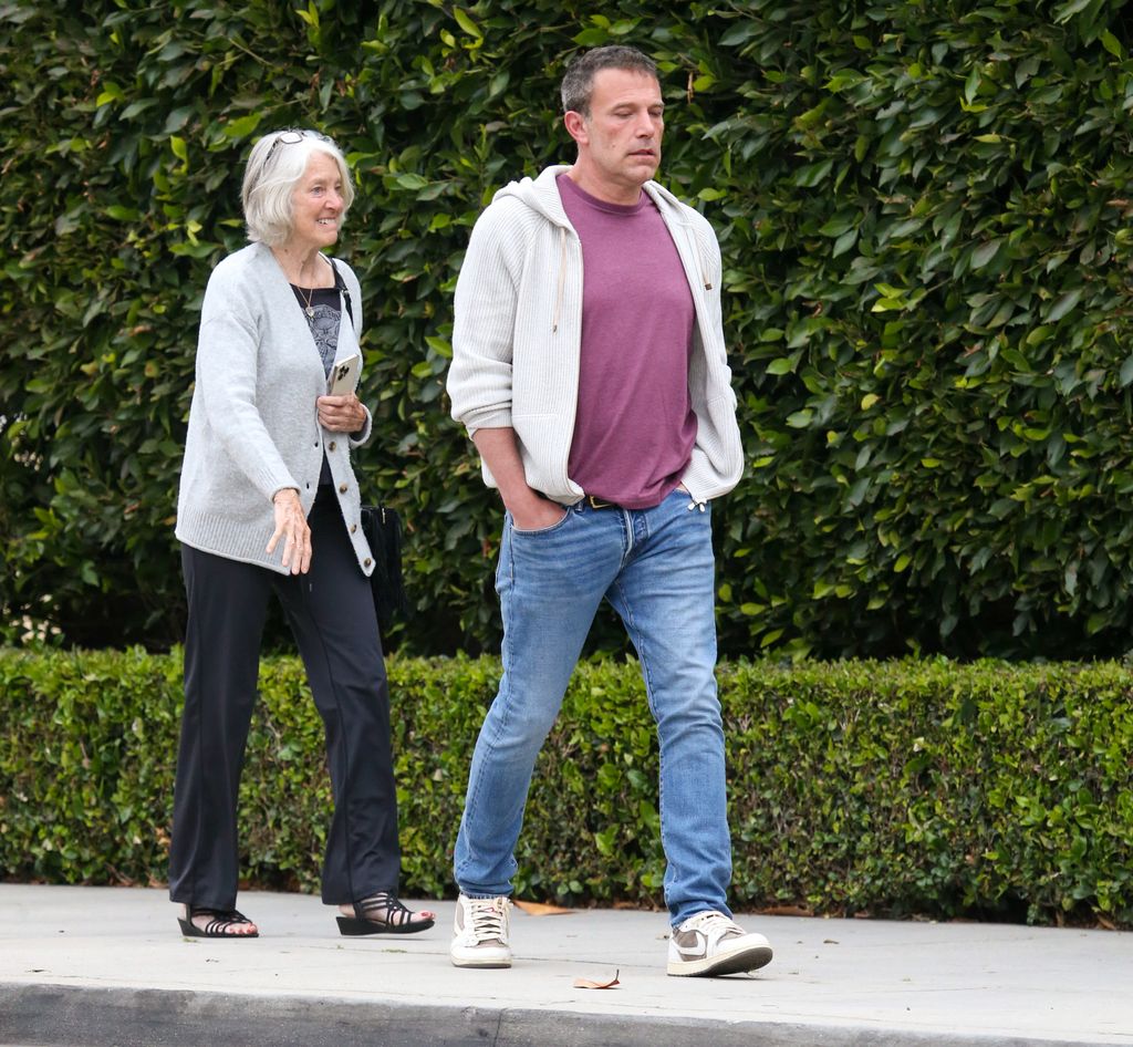 Ben Affleck and his mom