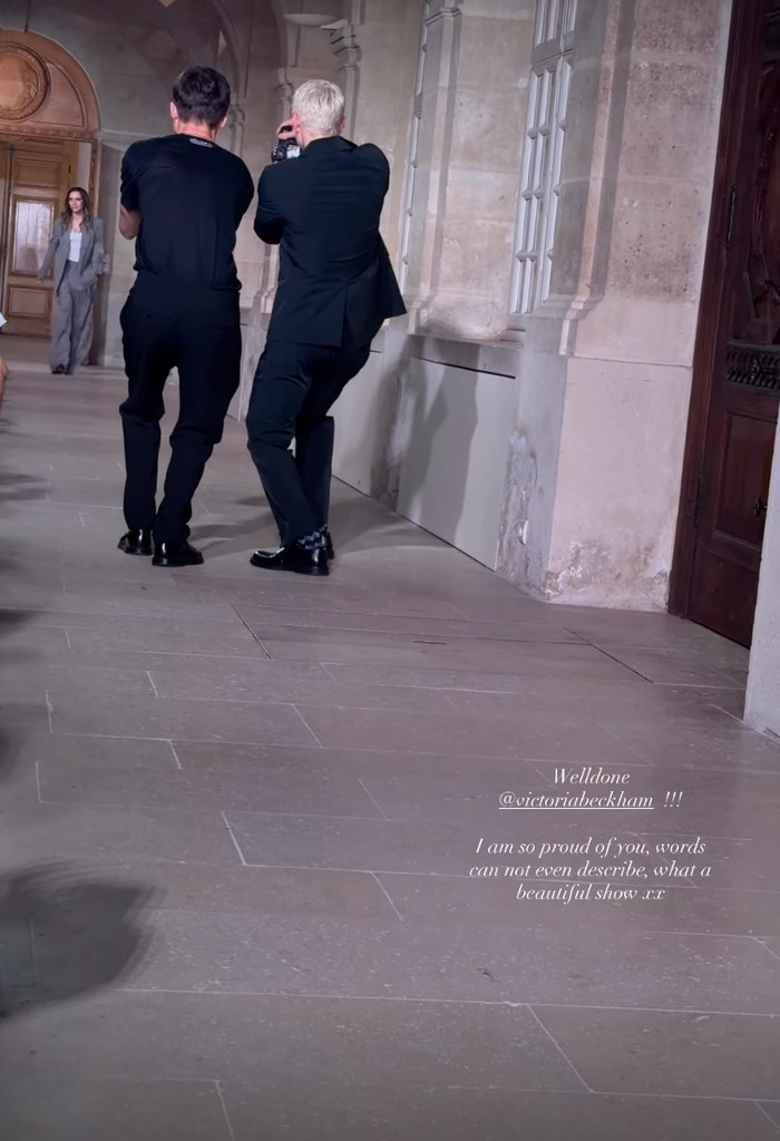 A photo of a catwalk show