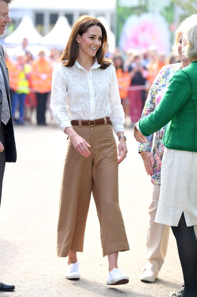 Did Kate's Chelsea Flower Show look inspire Meg?