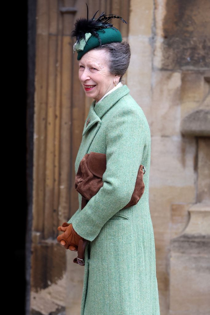 woman wearing mint green coat 