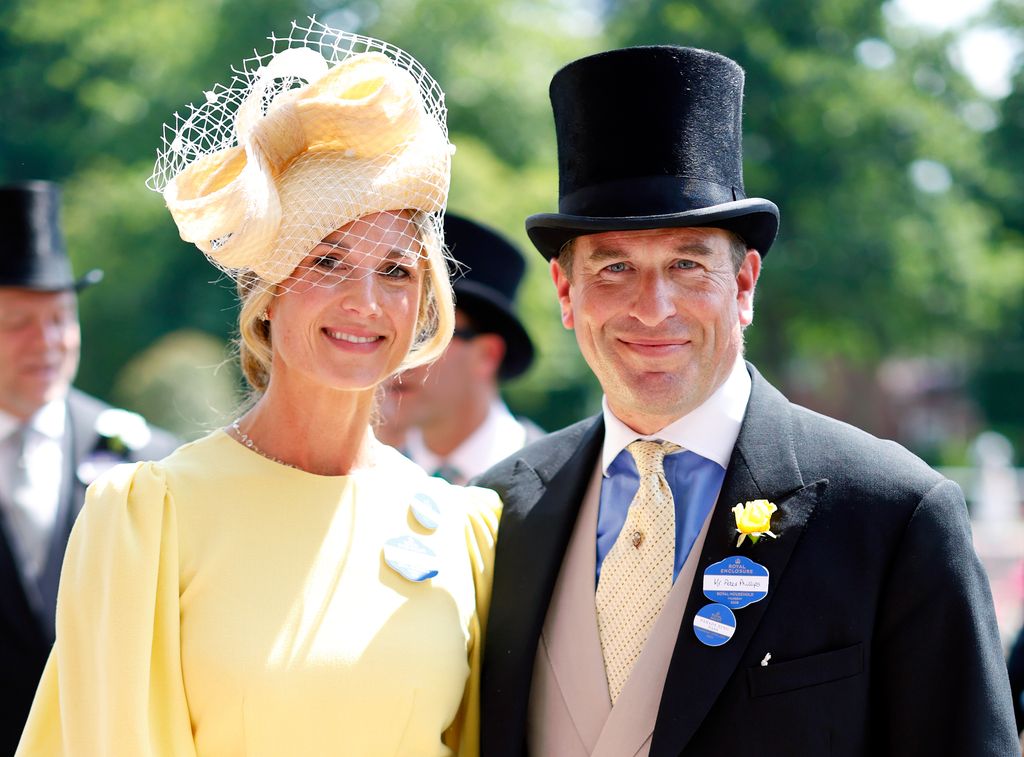 Harriet and Peter  attend day three 'Ladies Day' of Royal Ascot 
